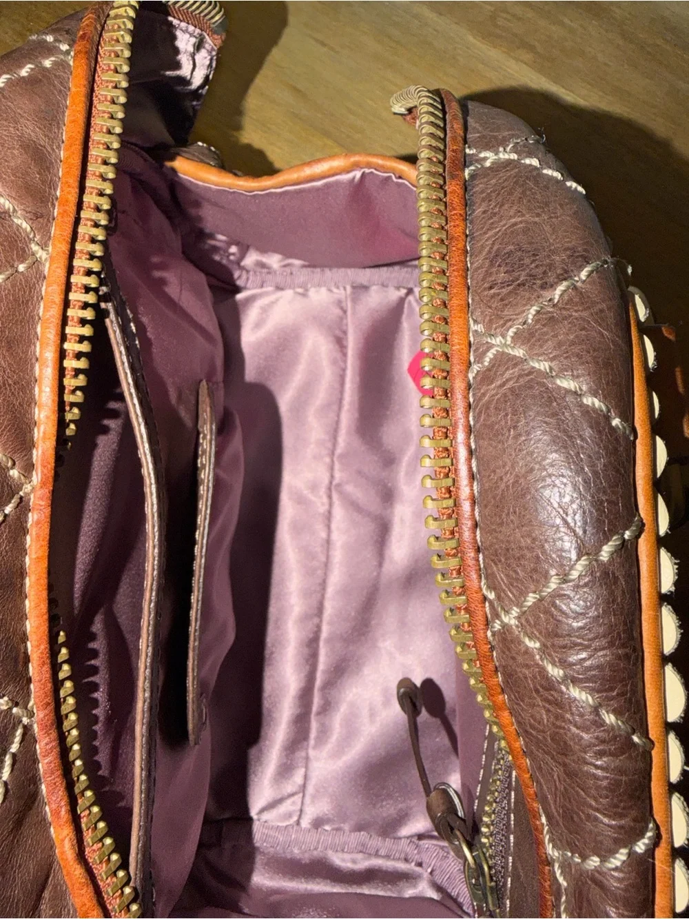 Juicy Couture structured quilted